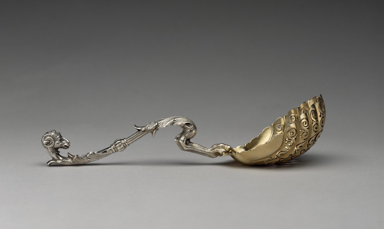 シュガーシフター、c。 1858年（銀と銀の金箔） 作： エドワードチャンドラームーア