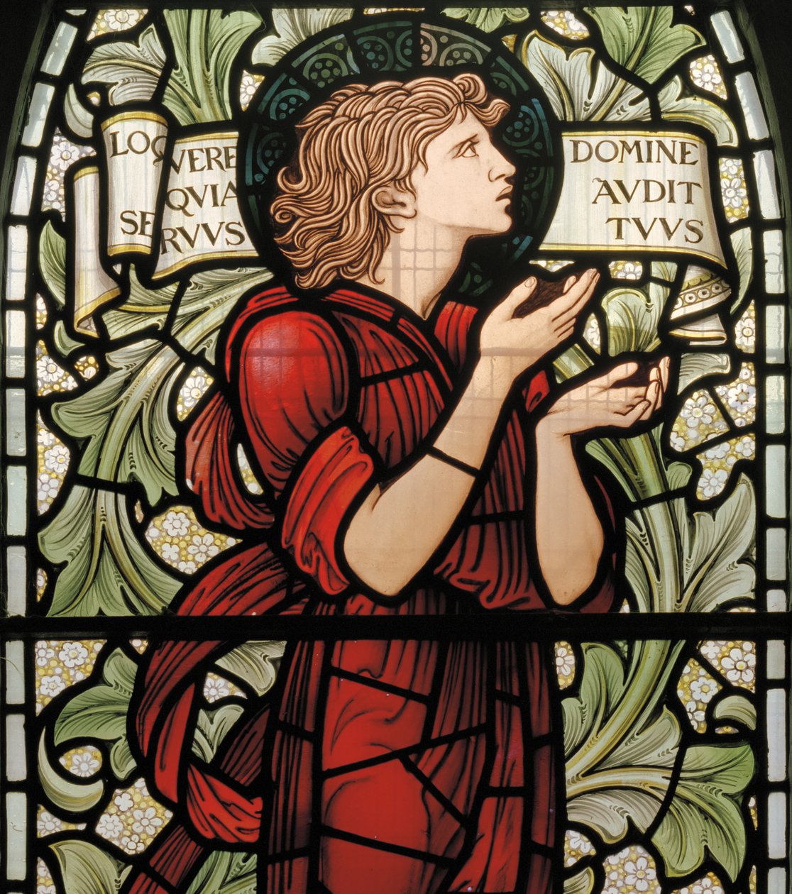 Wilden、All Saints、Morris＆Co.、Edward Burne-Jones、John Henry Dearle（1859-1932）、Samuel、詳細、1902-1914、Luisia、Alfred、The Baldwins、首相、メソジスト、ウスターシャー、Arts＆Crafts、 作： エドワード・コーリーとディアール・バーン・ジョーンズ