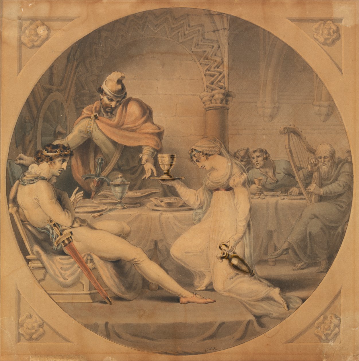 MacBeth: A Cena do Banquete - MacBeth, Ato II, Cena IV 作： エドワード・フランシス・バーニー