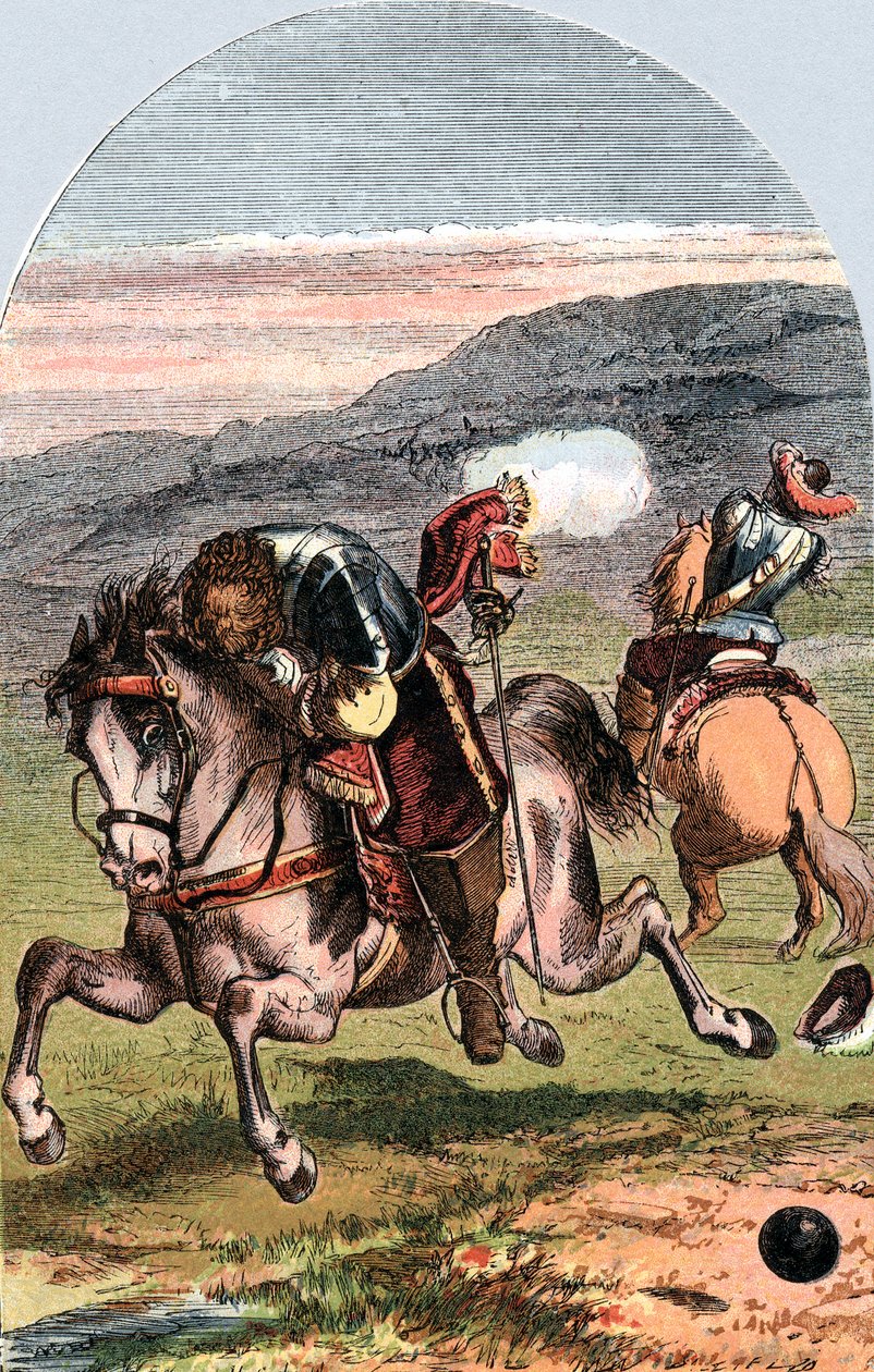 アンリの死、ヴィコントデトゥレンヌ、フランスの兵士、1675年c1870 作： エドワード・ヘンリー・コーボールド