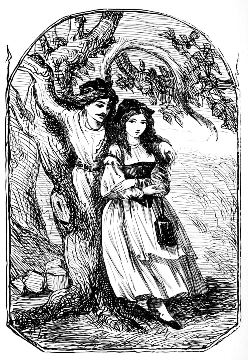 森の中の老婦人、1901 作： エドワード・ヘンリー・ウェナート