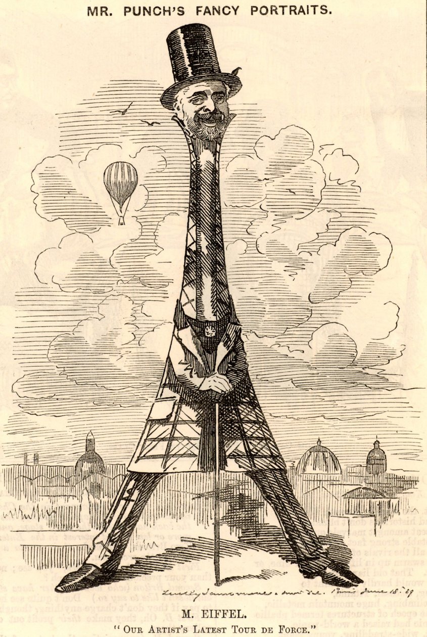"(Alexandre) Gustave Eiffel (1832-1923) フランスの土木技師 作： エドワード・リンリー・サンボーン