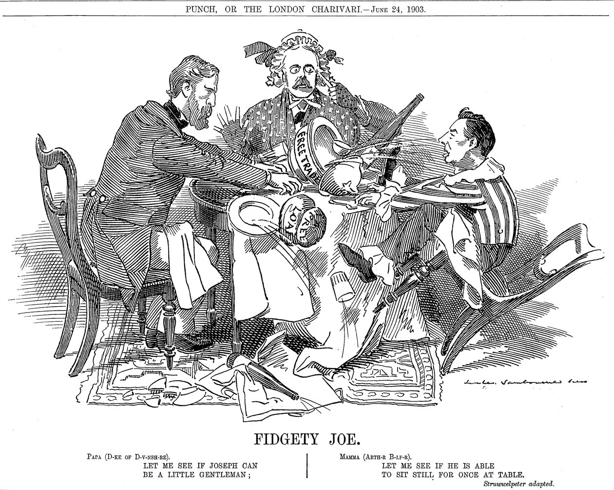 フィジー・ジョー、1903 作： エドワード・リンリー・サンボーン