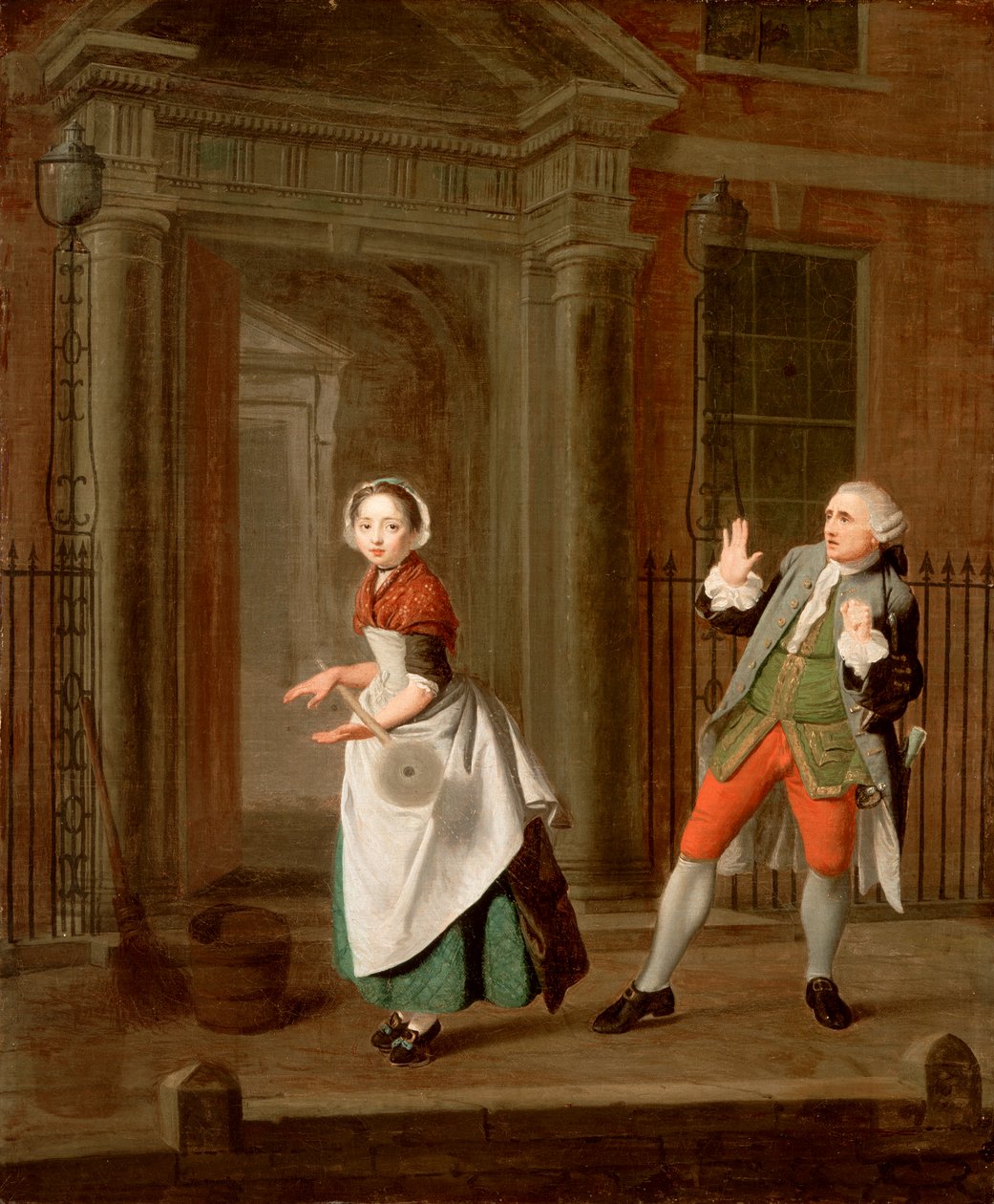 「シティシャワー」、c1764 作： エドワード・ペニー