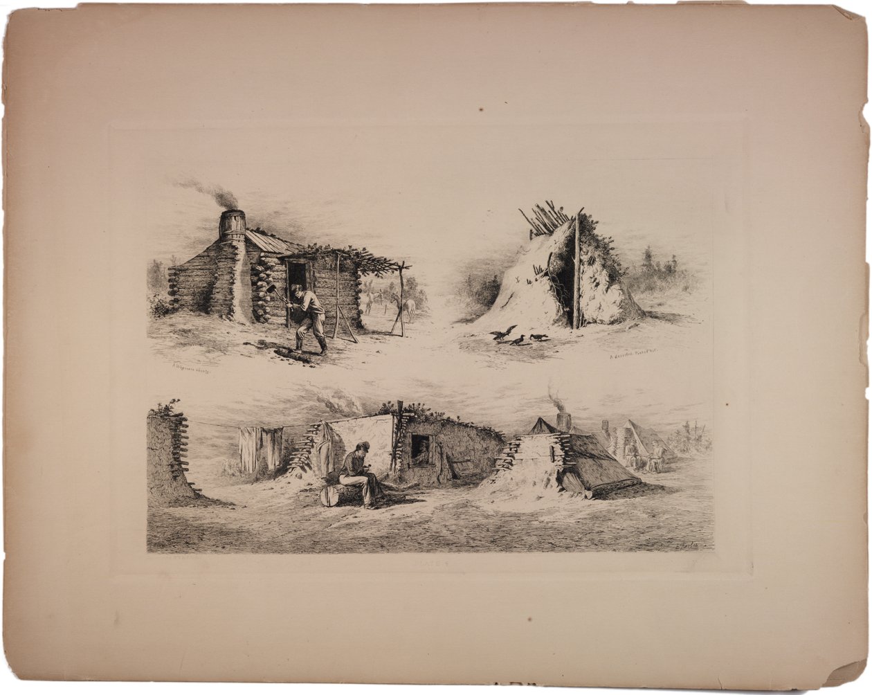 ワゴナーのシャンティ、1876 作： エドウィン・オースティン・フォーブス