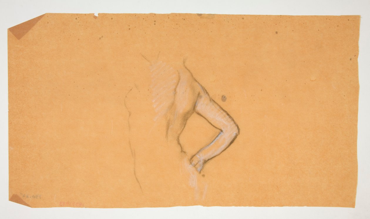 ペンシルベニア州ハリスバーグの州議会議事堂の壁画の図の習作、1902～1911年（ジョン・シンガー・サージェントによって完成） 作： エドウィン オースティン アビー
