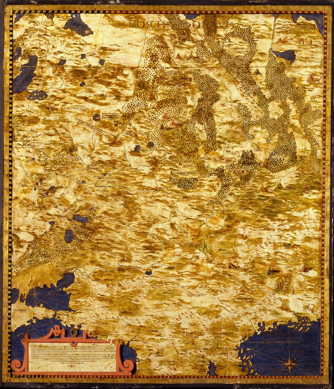 ロシア・モスコビア、c. 1565 作： エグナツィオダンティ