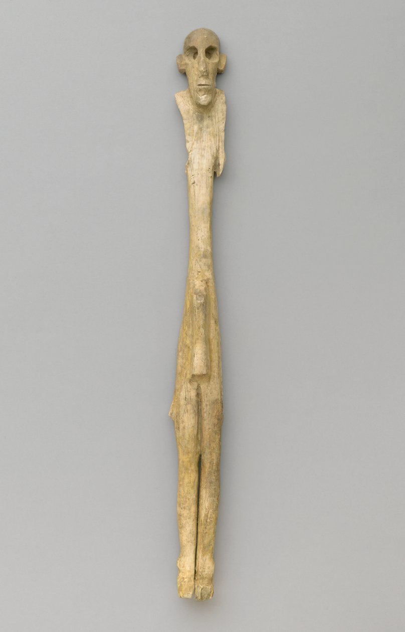 男の図、紀元前4000年から3800年頃 作： エジプト人