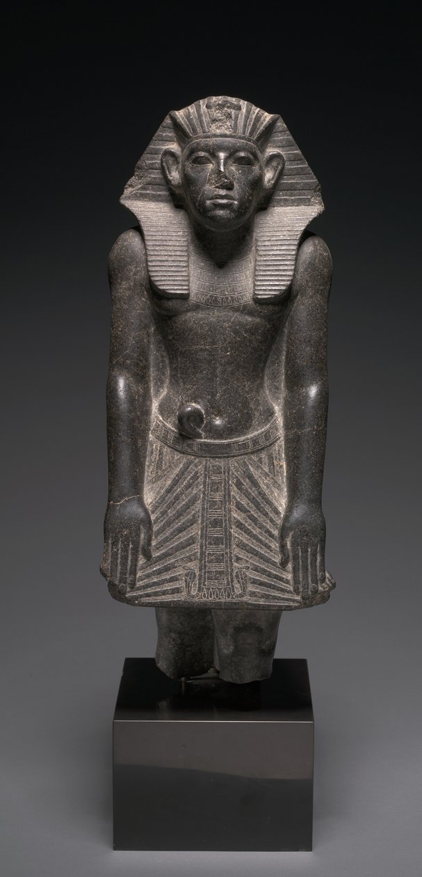 アメネンハト3世の像、紀元前1859-1814年 作： エジプト第12王朝