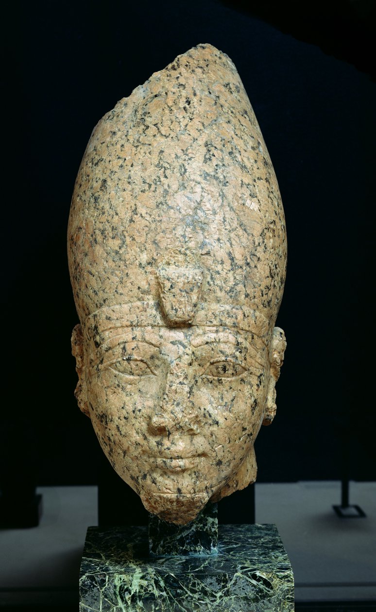 ハトシェプスト女王（紀元前1473-c.1458紀元前）またはツトメス2世（c.1491-c.1479）新王国、紀元前1479-1425紀元前（花崗岩） 作： エジプト第18王朝