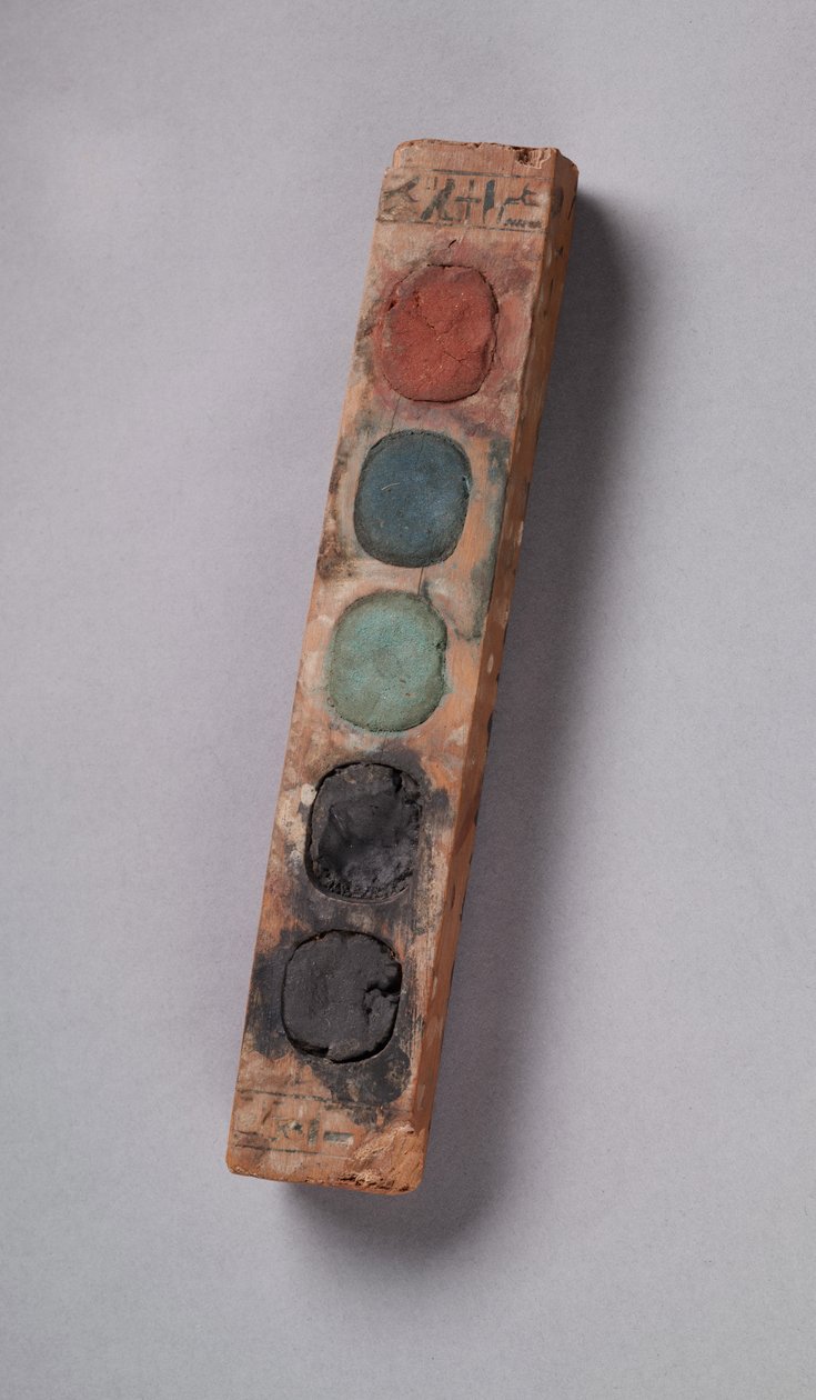 Vizier Amenemopeのペイントボックス、新王国、c.1427-1401 BC 作： エジプト第18王朝
