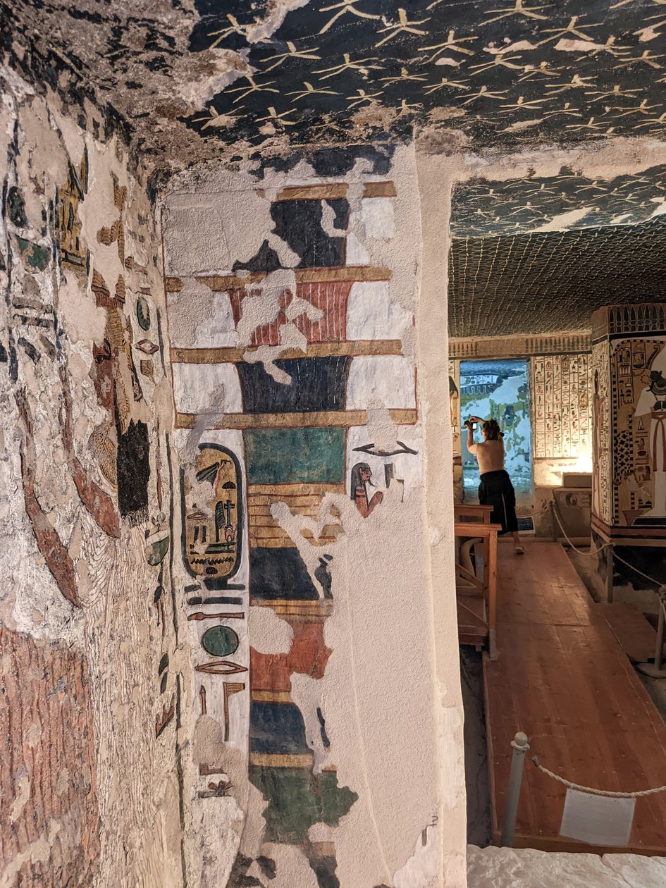 王妃の谷、ネフェルタリの墓 (壁画)