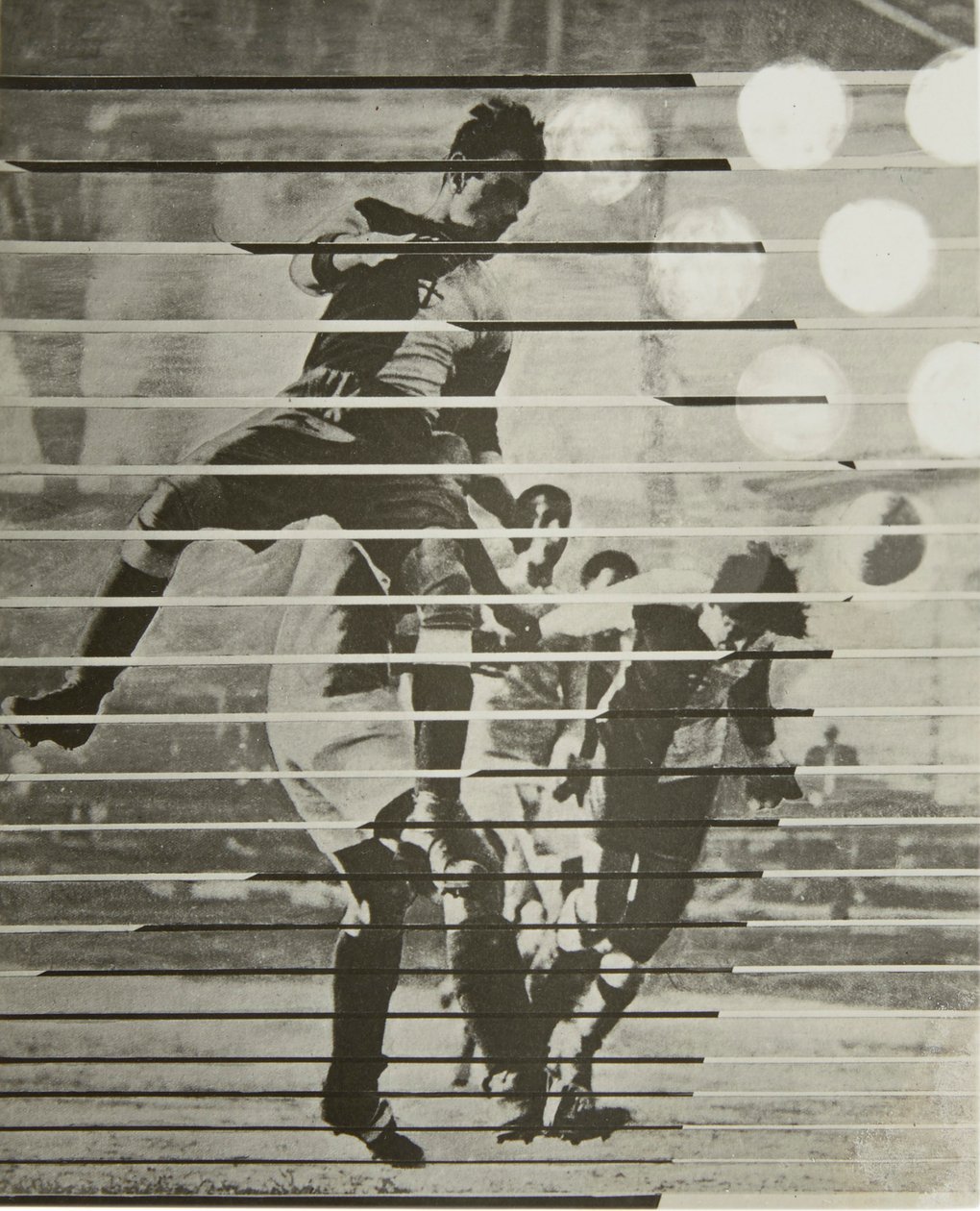 サッカー選手、1926 年。 作： エリーゼル・マルコヴィッチ・リシツキー