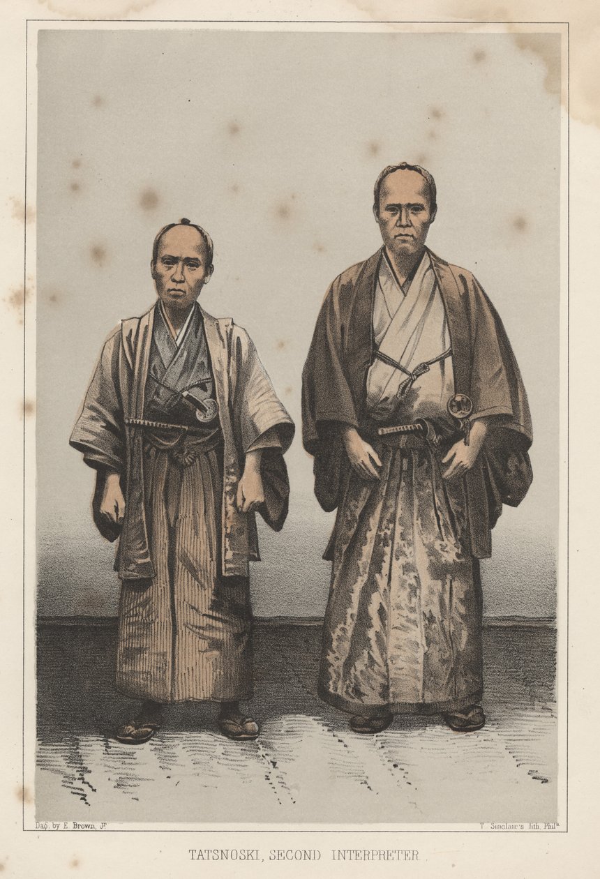 タツノスキ、第2通訳、1855年 作： エリファレット・ブラウン