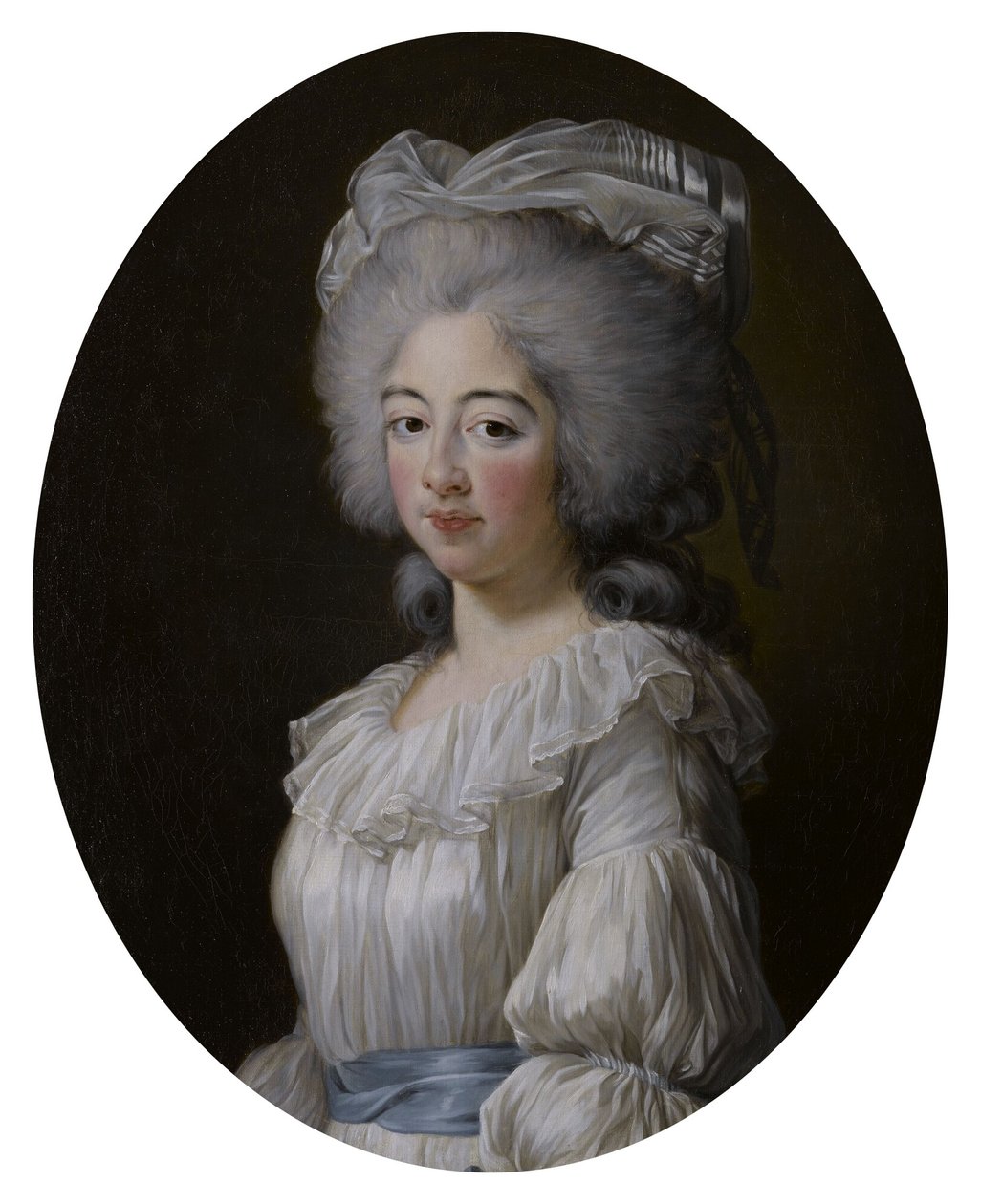 プロヴァンス伯爵夫人、サヴォワ家のマリー・ジョゼフィーヌ（1753-1810）の肖像 作： エリザベート・ルイーズ・ヴィジー・ル・ブラン
