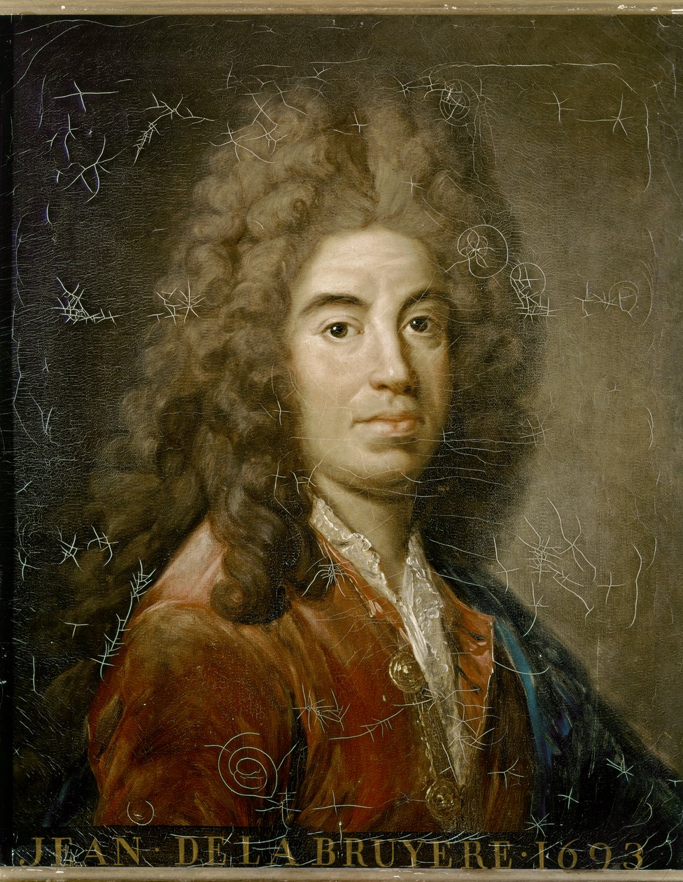 ジャン・ド・ラ・ブリュイエール、肖像画。1775年（油彩・キャンバス） 作： Elisabeth Louise Vigee Lebrun