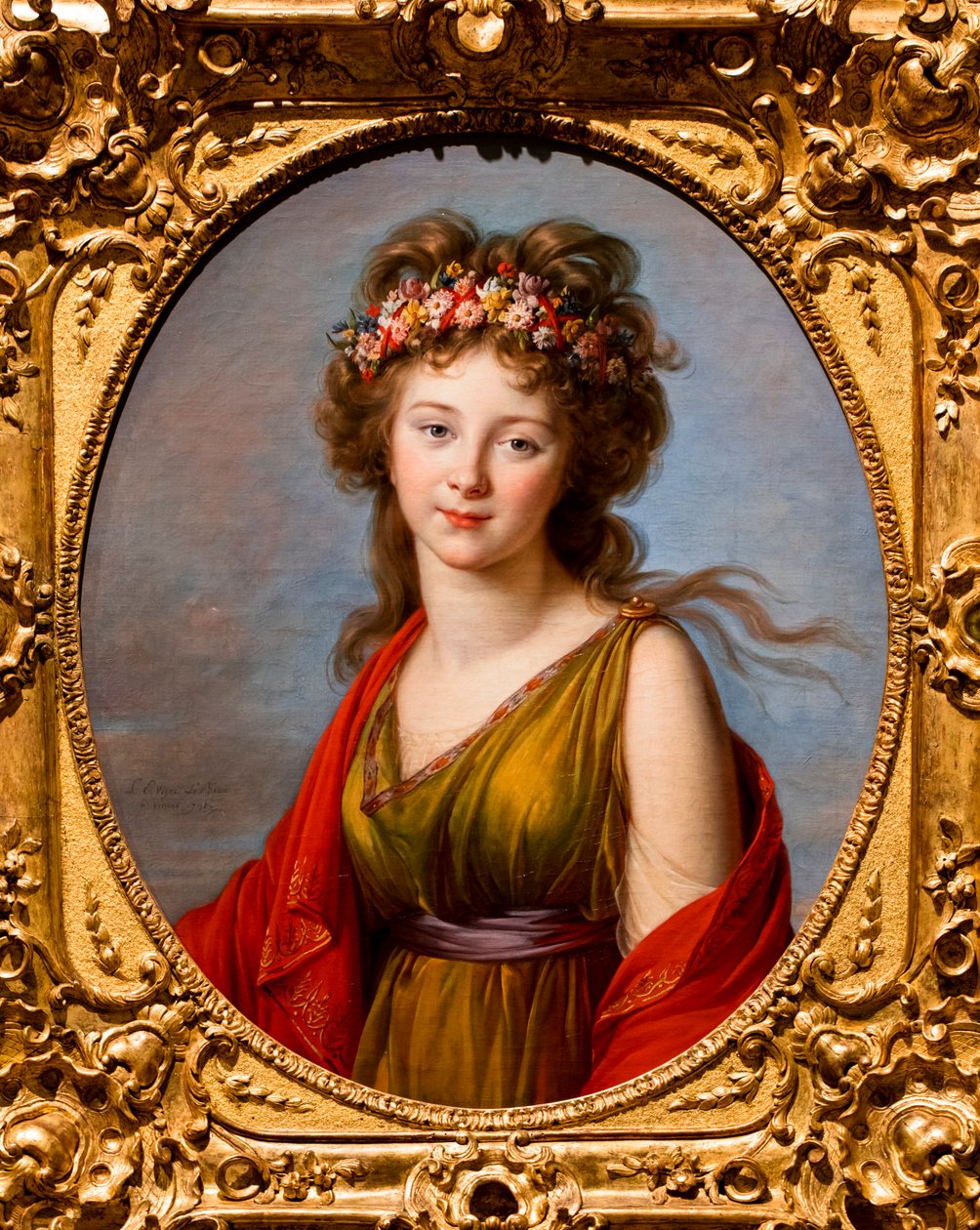  作： Elisabeth Louise Vigee Lebrun