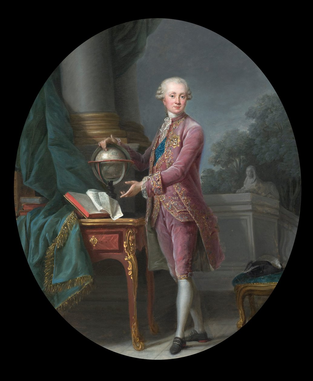 ナッサウ公の肖像 作： Elisabeth Louise Vigee Lebrun
