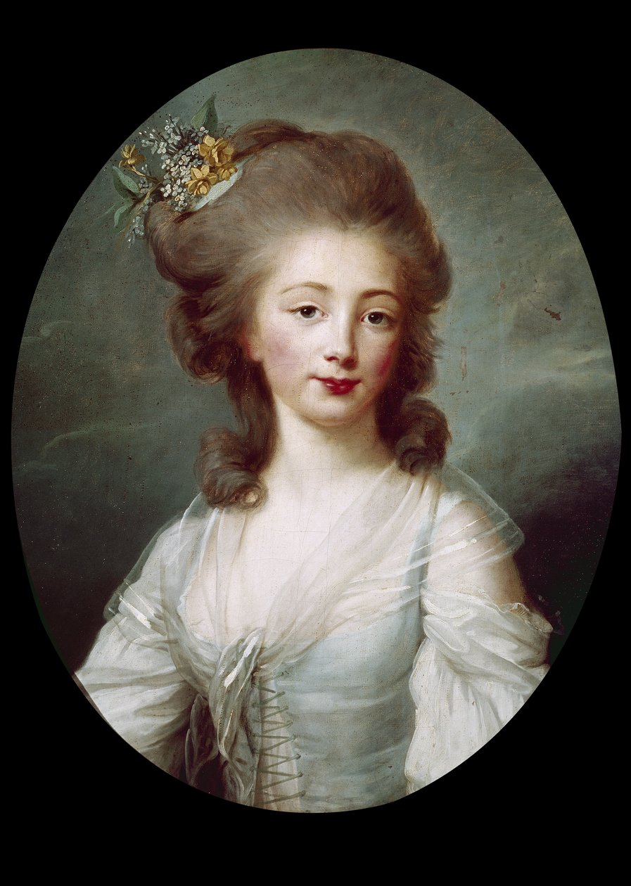 クリューゼル伯爵夫人（マリー＝テレーズ・アントワネット・ド・クリューゼル） 作： Elisabeth Louise Vigee Lebrun