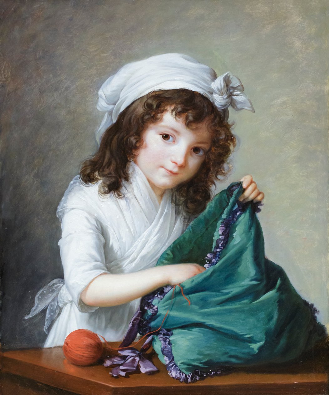 マドモアゼル・ブロニアール 作： Elisabeth Louise Vigee Lebrun