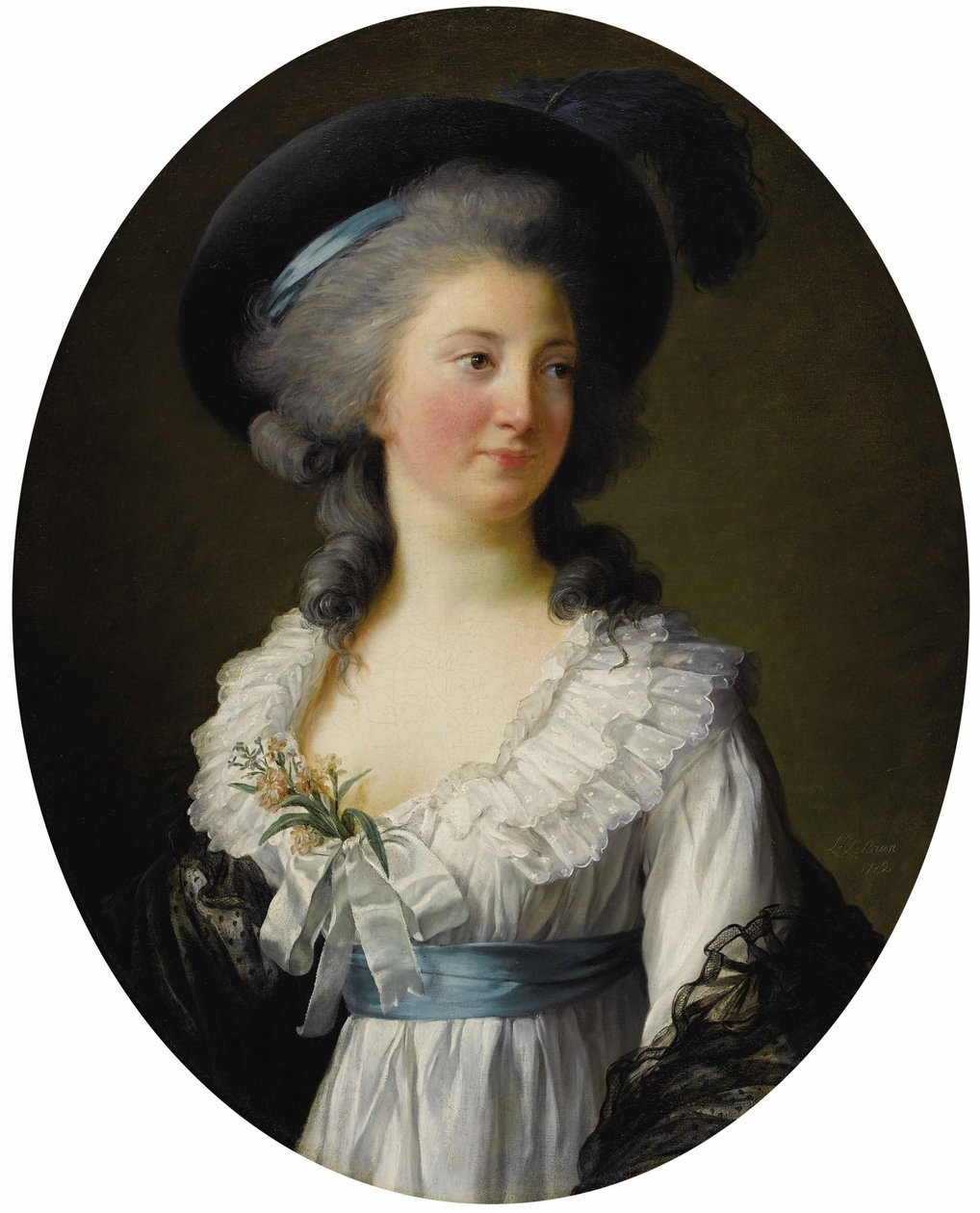 プリンセスエルズビエタイザベラルボミルスカネ伯爵夫人チャルトリスカ1736-1816の肖像 作： Elisabeth Louise Vigee Lebrun