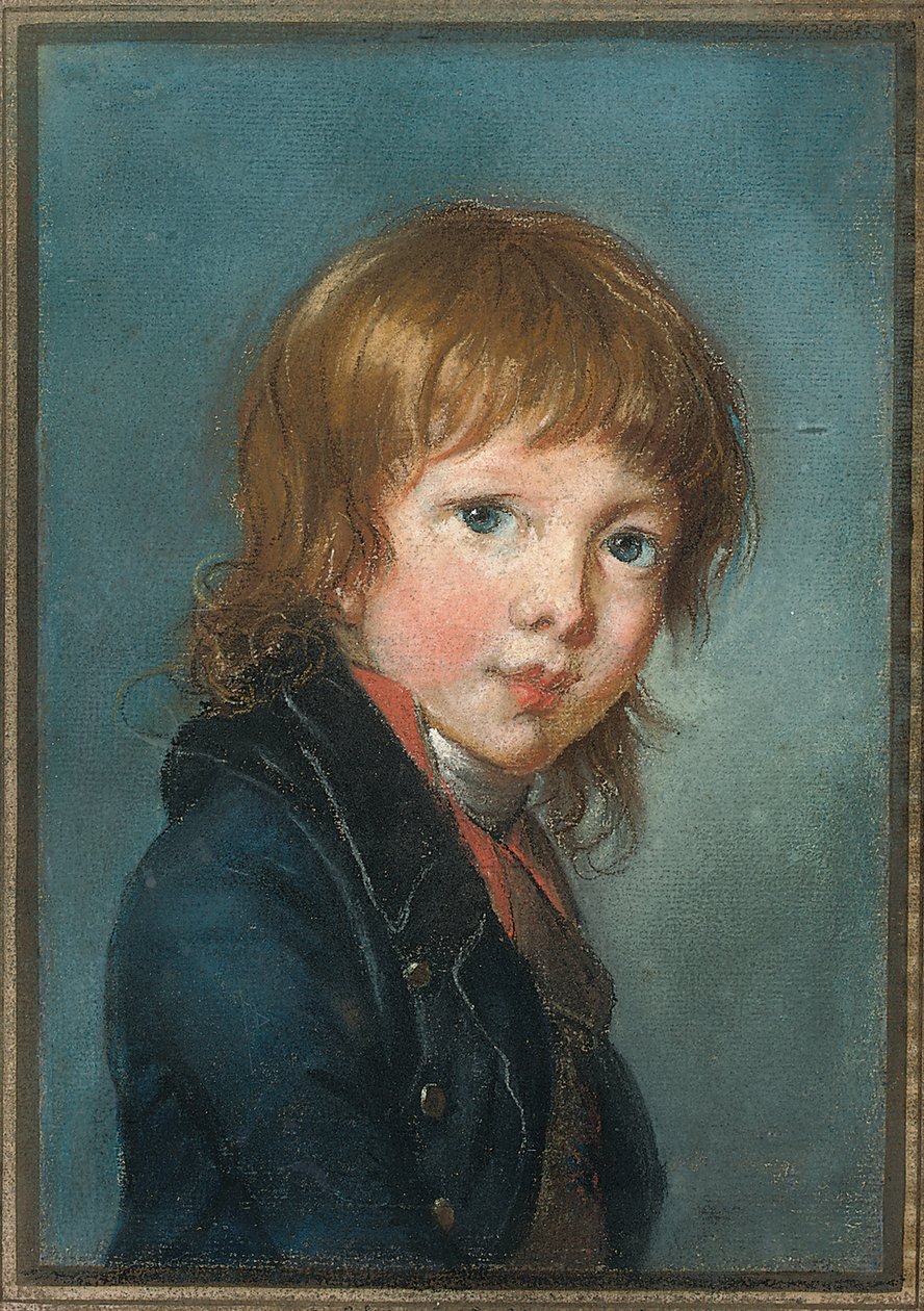 少年の肖像、1801 作： Elisabeth Louise Vigee Lebrun