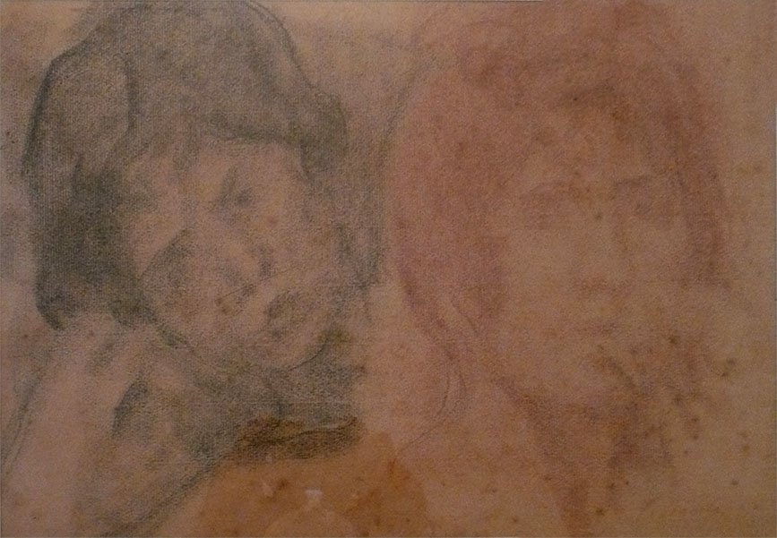 2つの頭 作： エリシュー・ヴィスコンティ