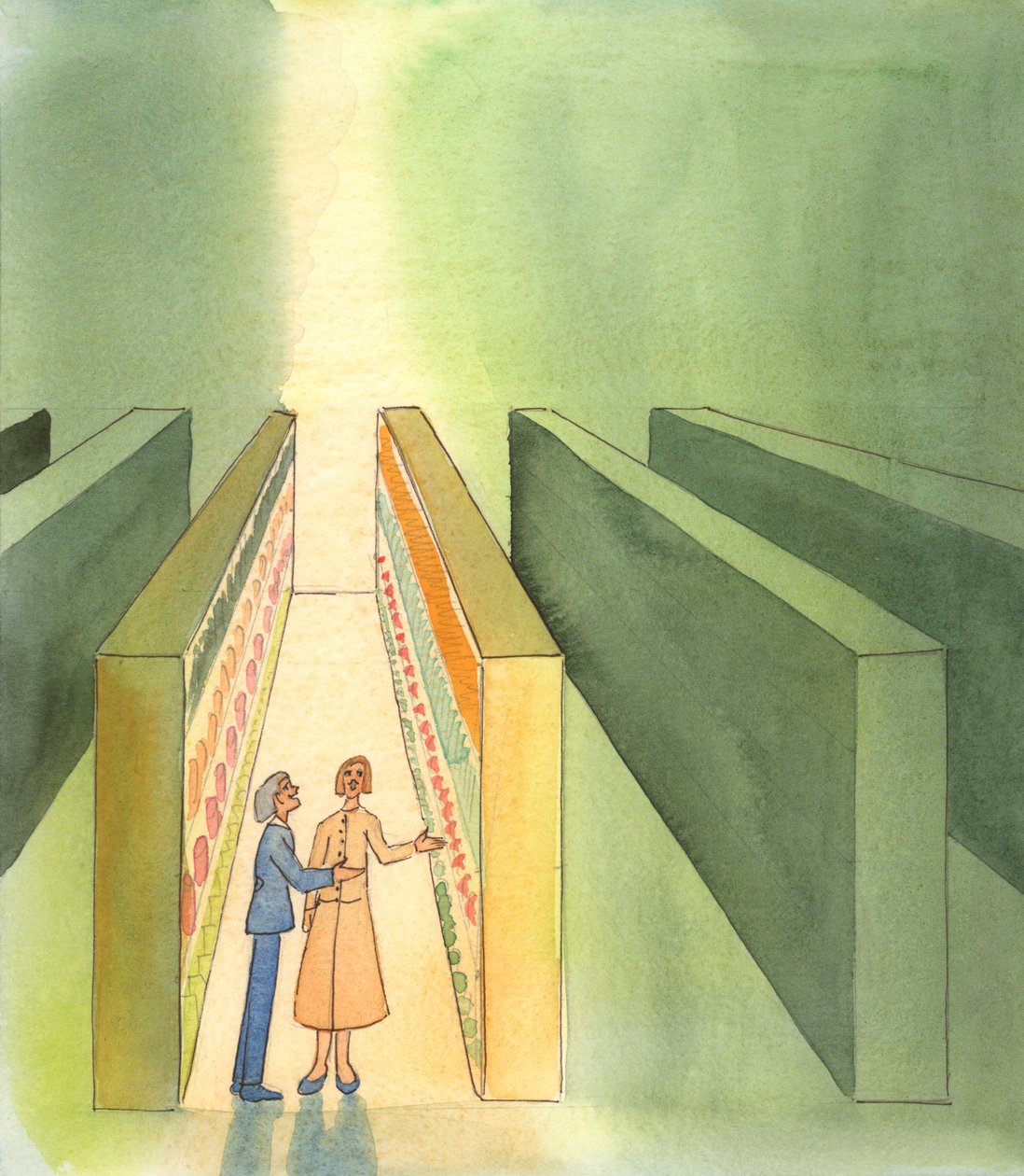 神について、また人々について限られた知識しか持たず、限られた期待しか持たない人は、神がもたらす不思議について無知なことがある。 作： エリザベス・ワン