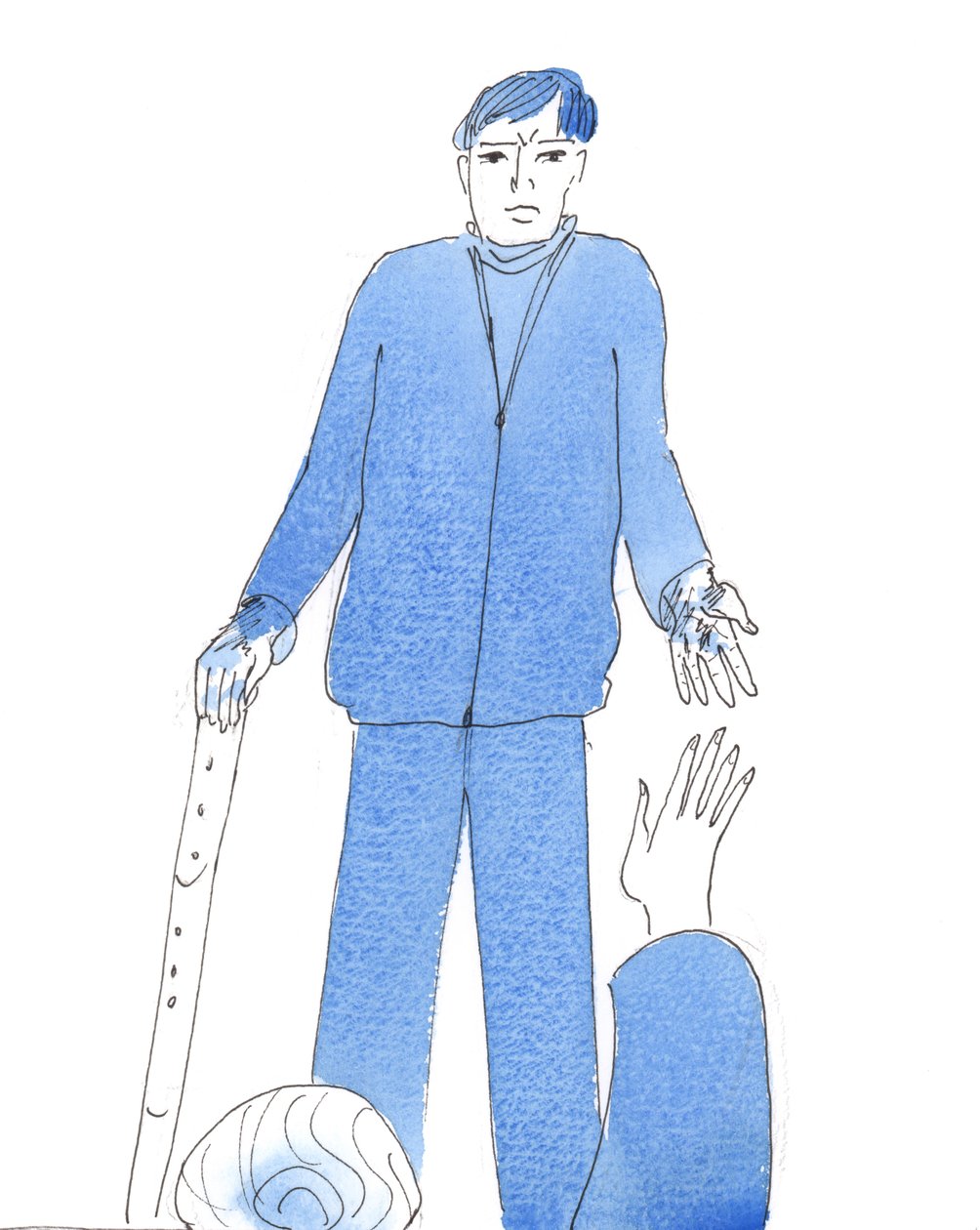 キリストは、私たちが見知らぬ人に手を差し伸べるとき、それがどんなに魅力のない人であっても喜ばれる。 作： エリザベス・ワン