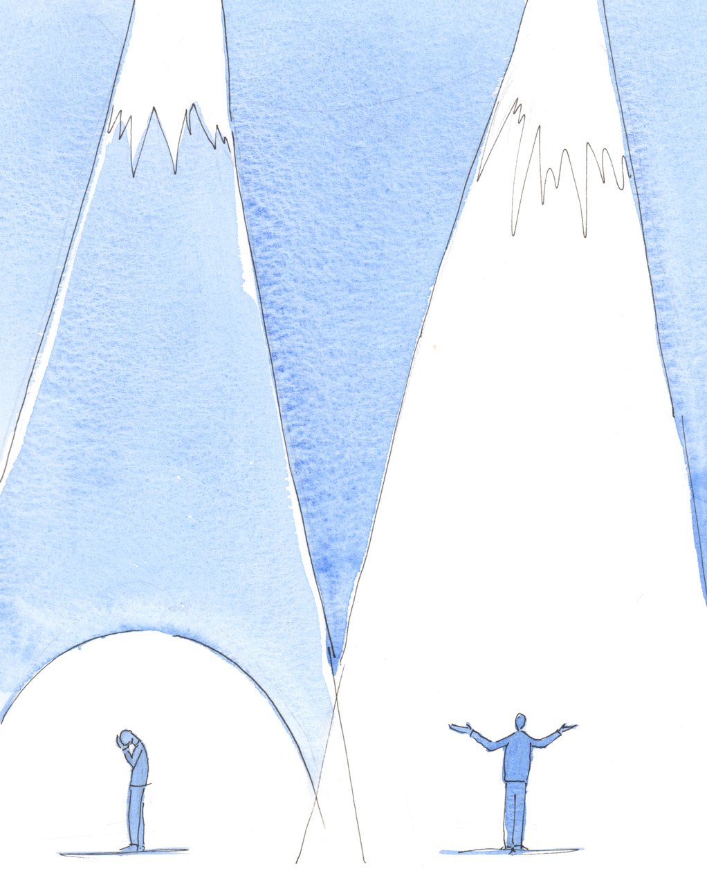 神はすべての人が真理を知るようになることを望んでおられる：人生の意味について、そして御子イエス・キリストにおいて明らかにされた、私たちに対する神の愛について、2005年（紙に水彩画） 作： エリザベス・ワン