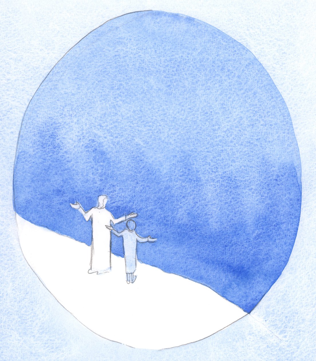 キリストの犠牲をささげるとき、私たちは可能な限り神に近づき、私たちの祈りは深淵を越えて、2001年に父に跳躍します（紙にw - c） 作： エリザベス・ワン