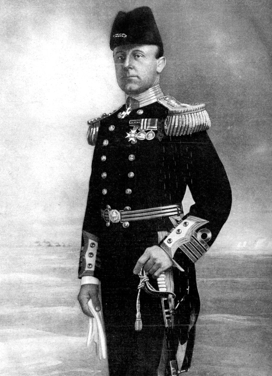 ジョン・ラッシュワース・ジェリコー提督、第一次世界大戦、1914年司令官 作： エリオットアンドフライ