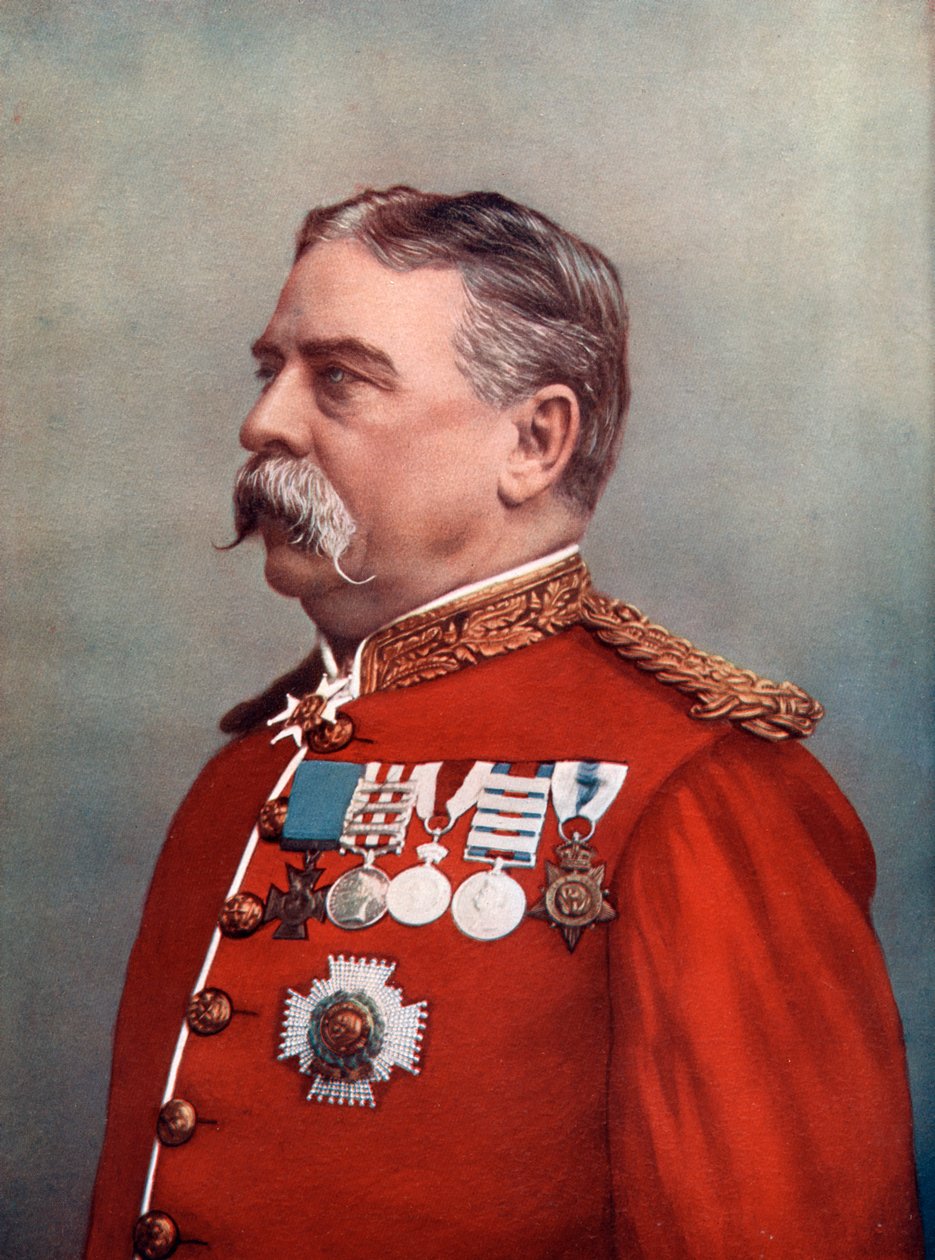 1902年、ロンドン塔、宝石の番人、ヒューガフ卿 作： エリオットアンドフライ
