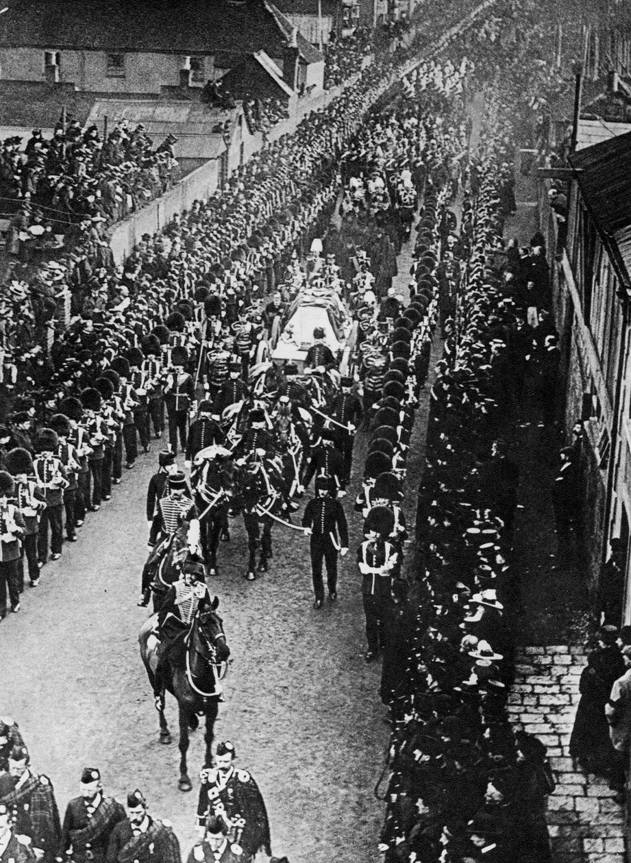ビクトリア女王の死去、1901年1937年 作： エリオットアンドフライ