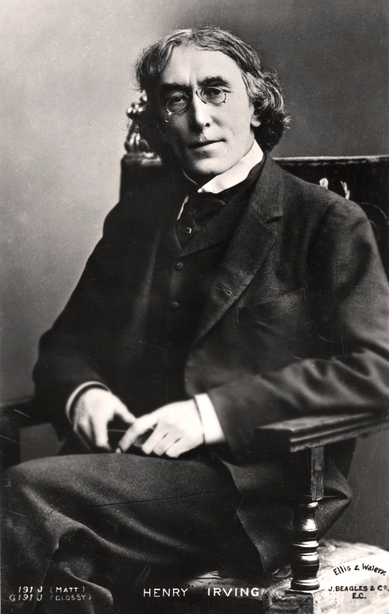 ハリーブロドリブアーヴィング1870〜1919年、イギリスの俳優、1905年。 作： エリスとワレリー