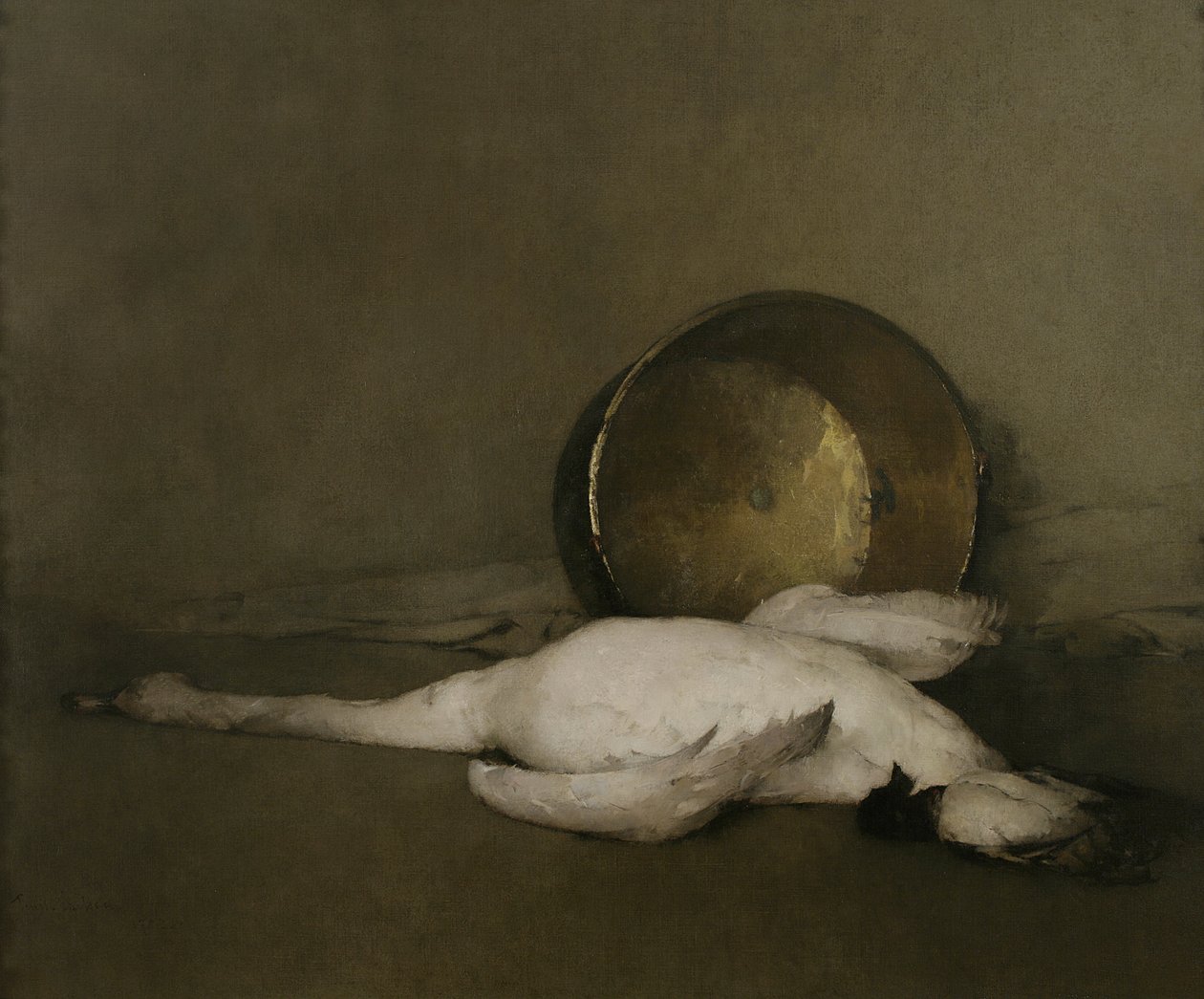 野生の白鳥、1902 作： エミル・カールセン