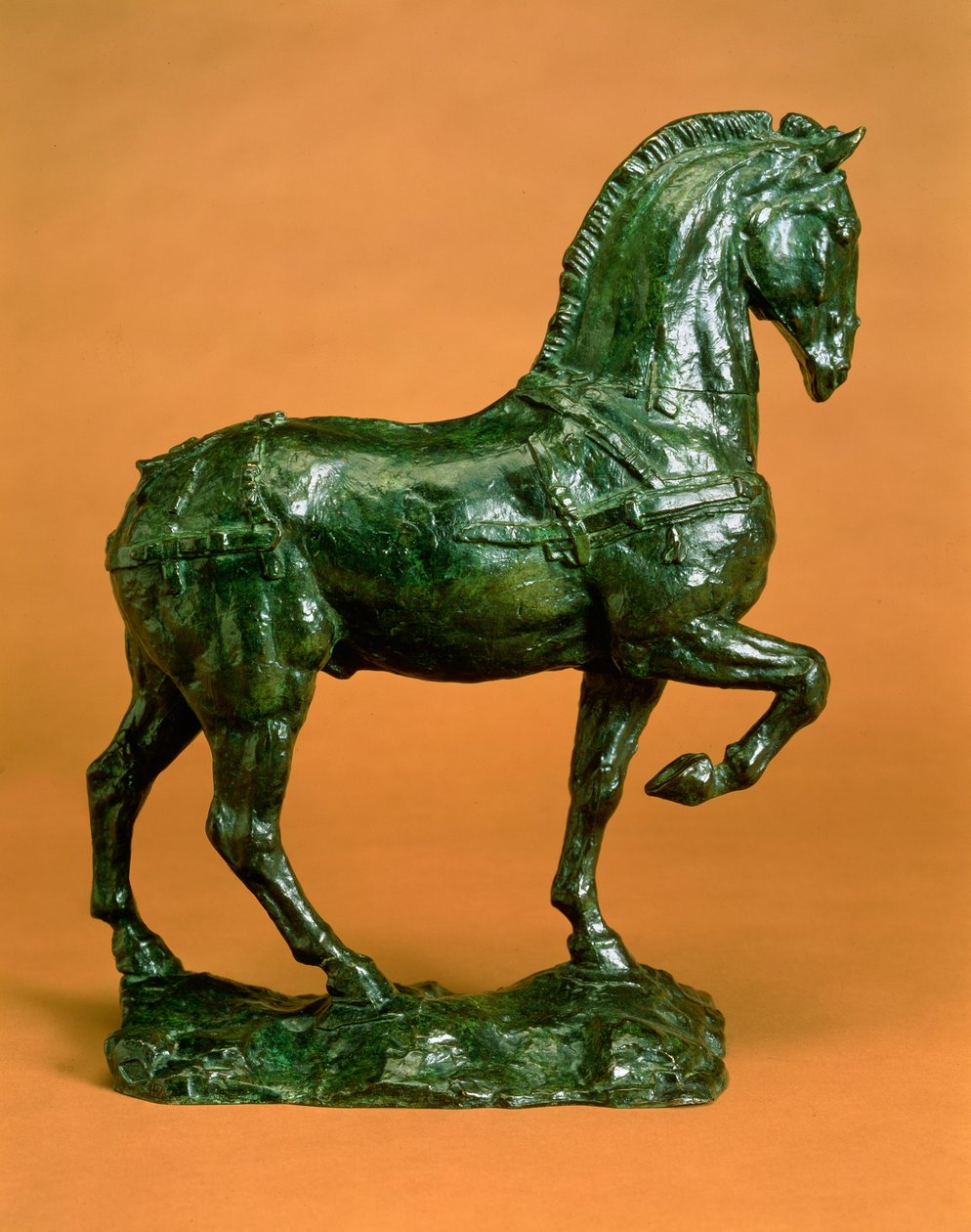 サドルのない馬; Cheval sans Selle、1915年頃 作： エミール・アントワーヌ・ブールデル
