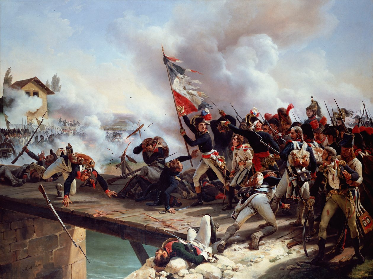 ポンダルコレの戦い、1826年 作： エミール・ジャン・オレス・ヴェルネ