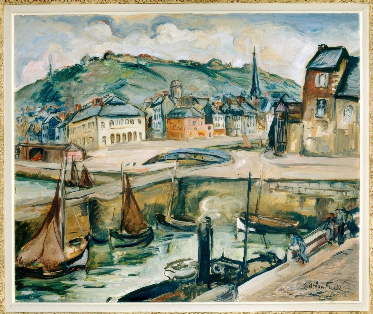 Honfleur 作： エミール・オソン・フリーズ