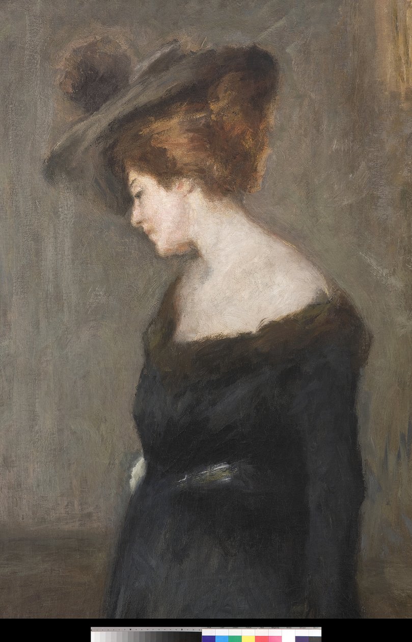女性の肖像、1903年（3496727の詳細） 作： エミリオ・ゴラ