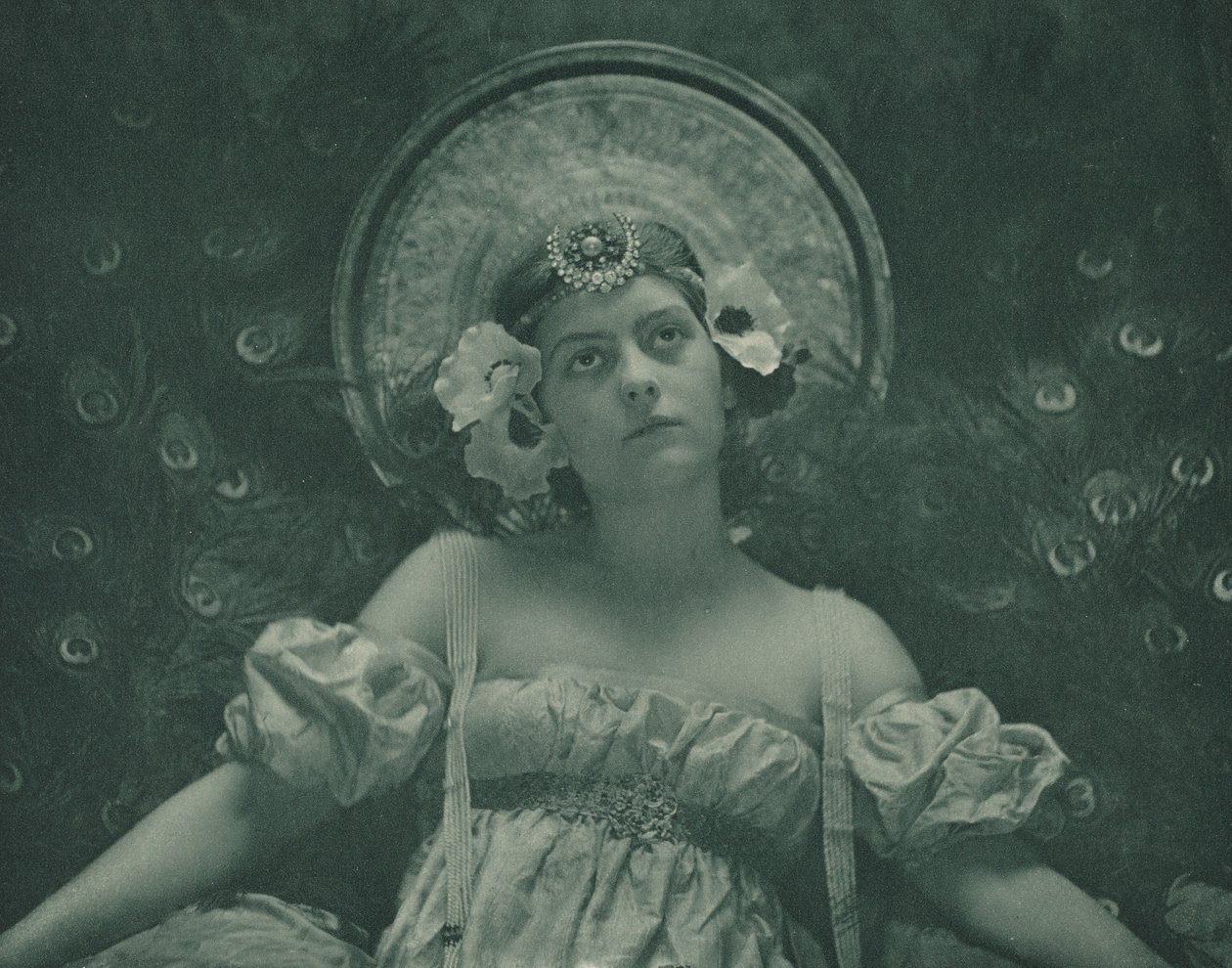 蝉、1899年。 作： エマ・ジャスティン・ファーンズワース