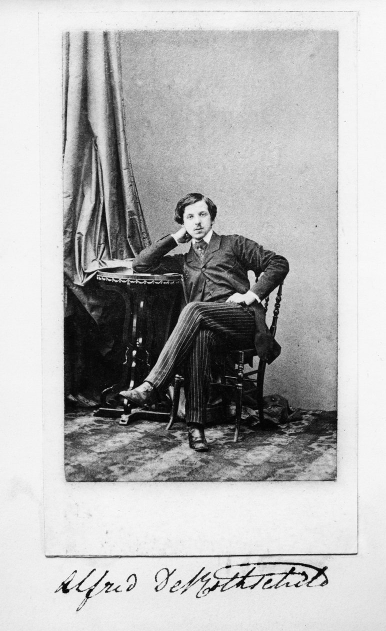 アルフレッドデロスチャイルド、1860年代頃 作： 英語の写真家