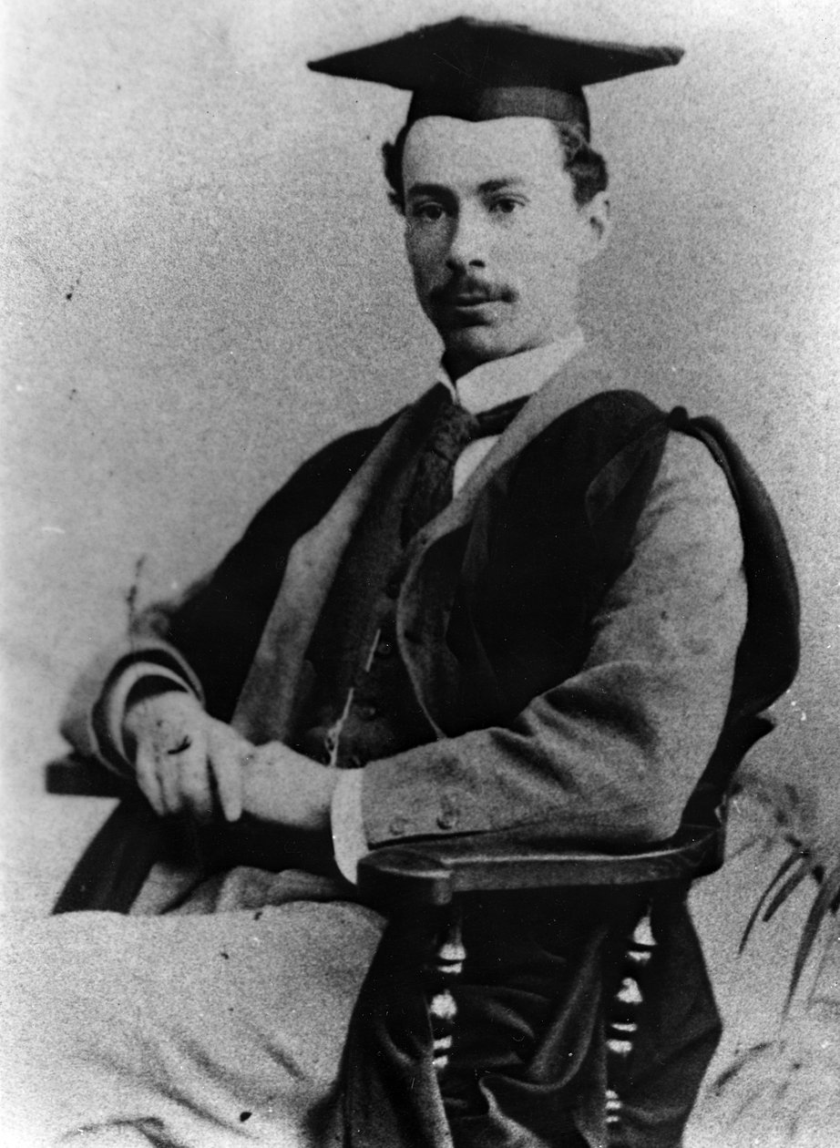 バートランドラッセル、1895年頃 作： 英語の写真家