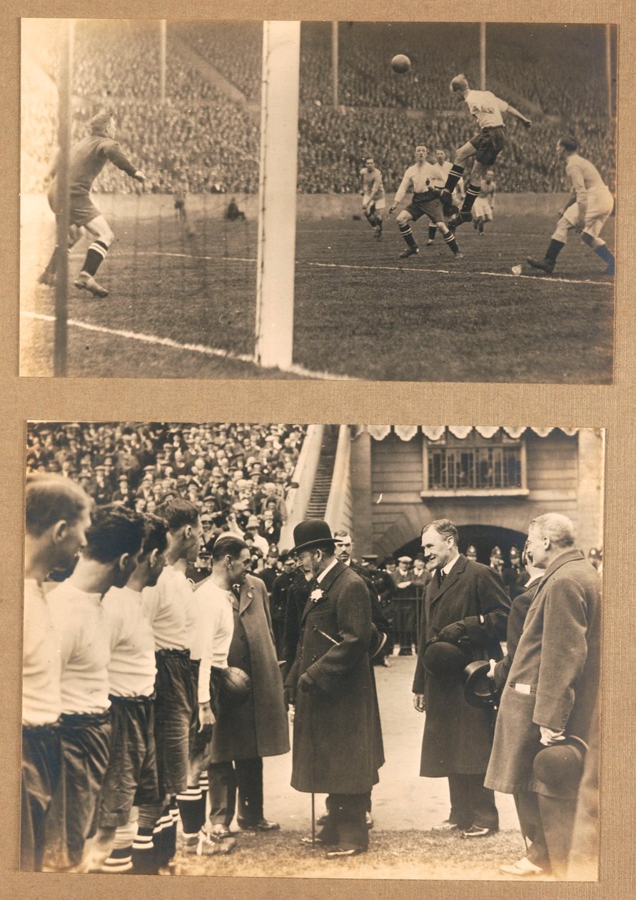 ボルトンワンダラーズ対マンチェスターシティ、FAカップ決勝、1926 作： 英語の写真家