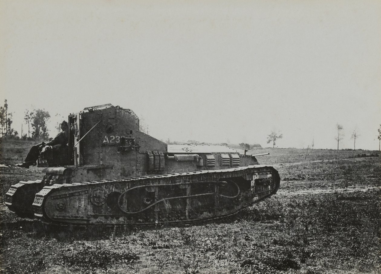 イギリスのウィペットタンク、1918年 作： 英語の写真家