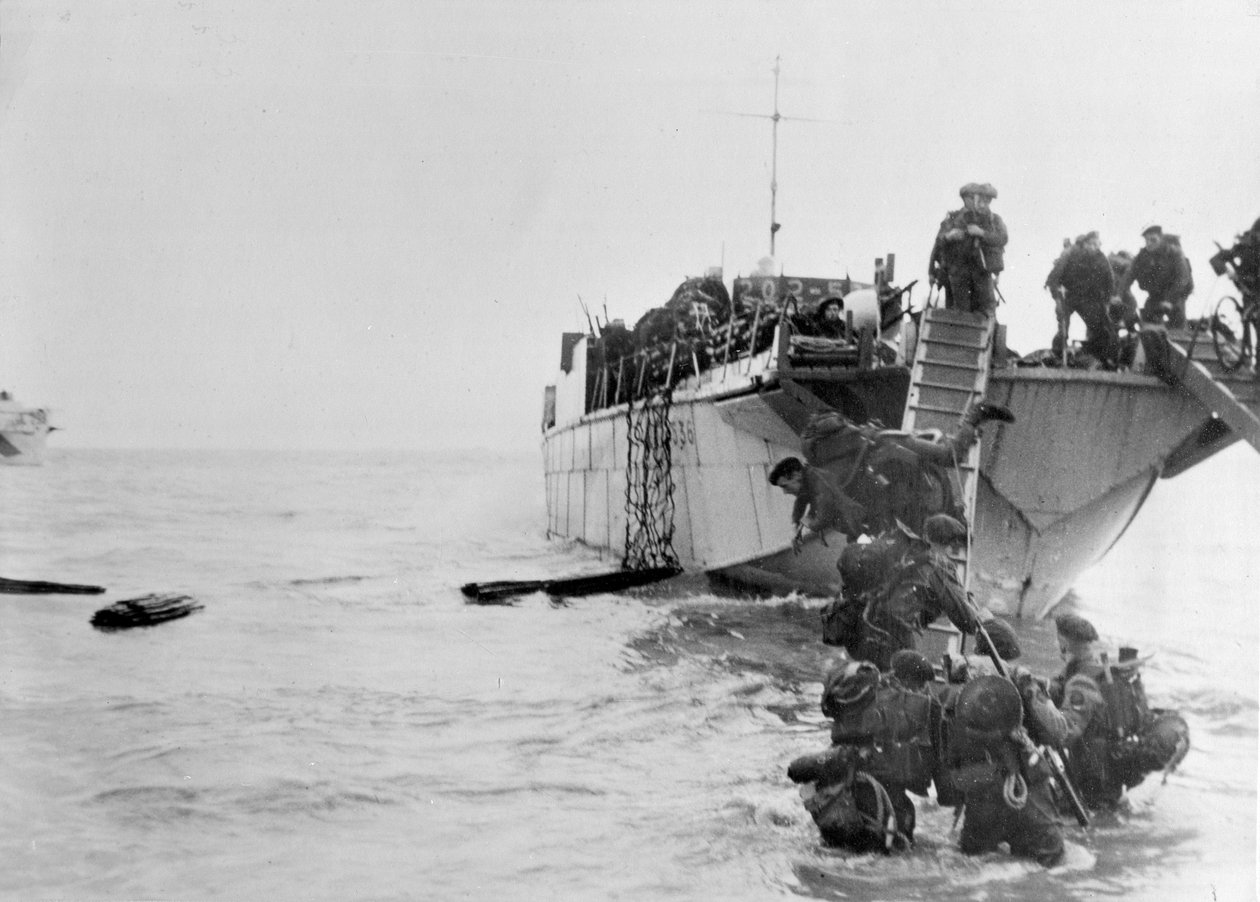 1944年6月のノルマンディー侵攻時の部隊作戦 作： 英語の写真家