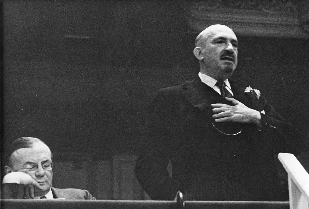 ロンドンのChaim Weizmann博士、1938年頃 作： 英語の写真家