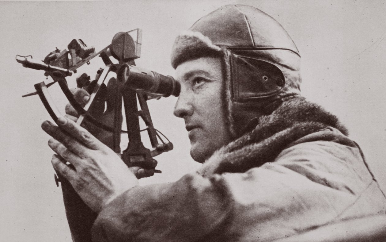 北極上空の飛行：リチャードEバード、1926 作： 英語の写真家