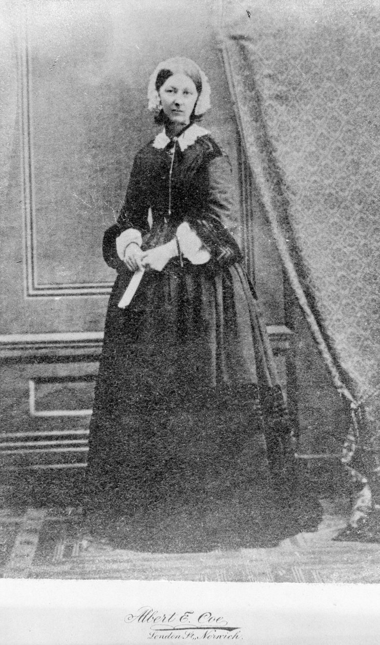 フローレンス・ナイチンゲール、1856 作： 英語の写真家