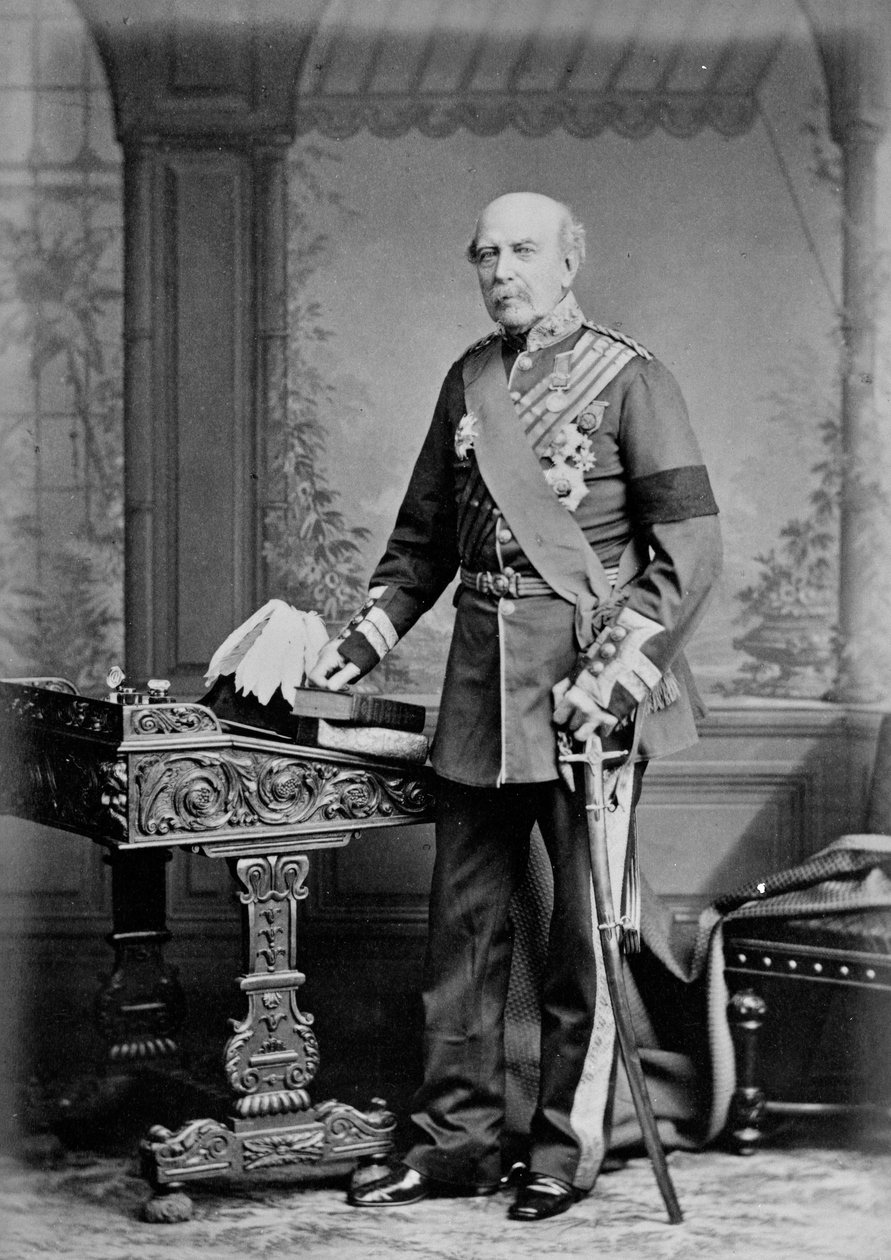 将軍WFウィリアムズ、1856年 作： 英語の写真家